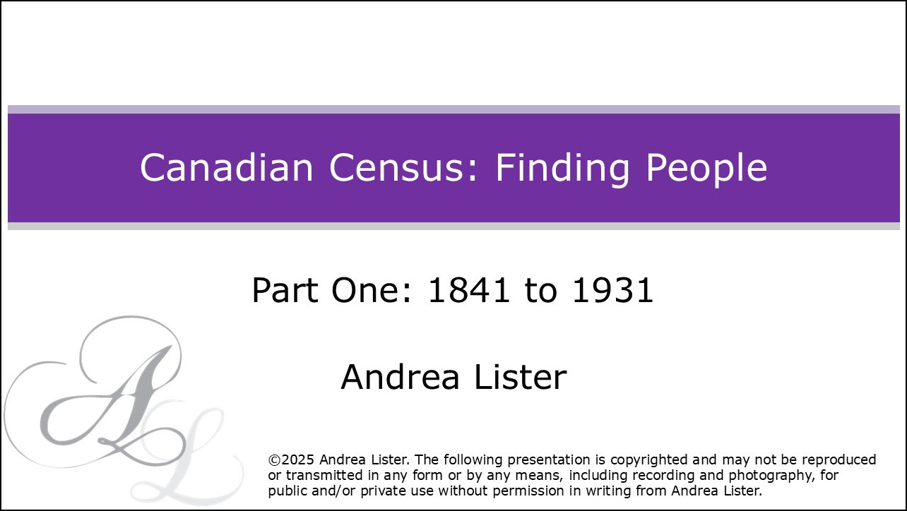 Census Part One